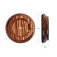 thumbnail image 3 of 4pcs/Set Upright Piano Caster Cups Coaster Solid Wood with -slip EVA Pad, 3 of 5