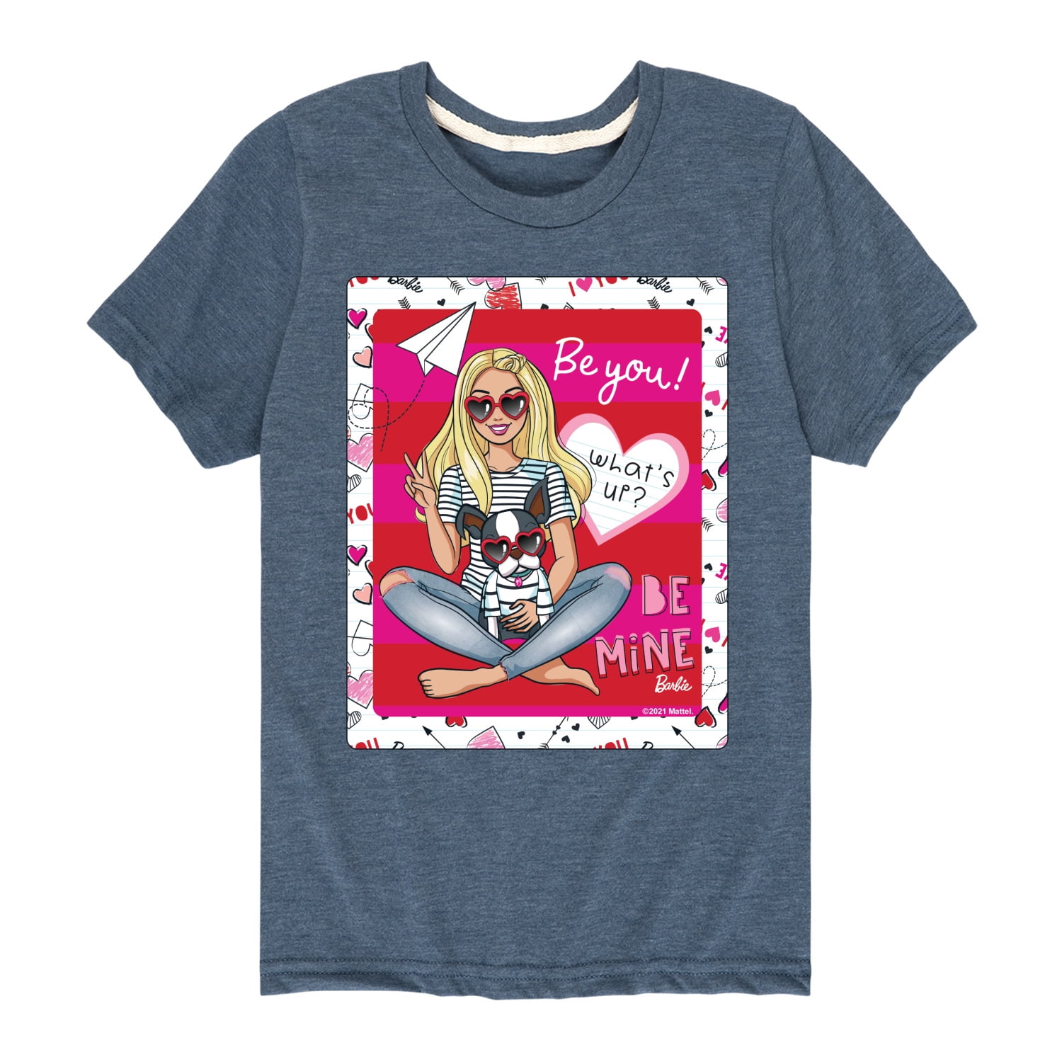 6 Month To 6 Year Babies Barbie Be You Print High Quality T-shirt Set main image 0
