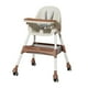 thumbnail image 3 of Silla alta para bebé, trona portátil, asiento compacto y ancho, actividades al aire libre, silla de comedor multifuncional para niños pequeños para , MARRÓN marrón, 3 of 10