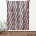 thumbnail image 4 of Geometric Fabric by the Yard, Retro Design Pattern of Pastel Colored Rhombuses in Different Directions, Upholstery Fabric for Dining Chairs Home Decor Accents, Fuchsia Brown Teal by Ambesonne, 4 of 5