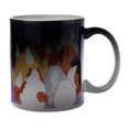thumbnail image 1 of KuzmarK Black Heat Morph Color Changing Coffee Cup Mug 11 Ounce - Eight Colorful Maine Coon Kitties Abstract Cat Art by Denise Every, 1 of 2