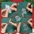 thumbnail image 3 of DIY 30 Pieces Acrylic Christmas Ornaments 3 Styles DIY Blank Christmas Tree Decoration Pendants Clear Acrylic Painting Hanging Supplies with Ribbon Cord for Christmas Party Holiday Decoration DIY, 3 of 5