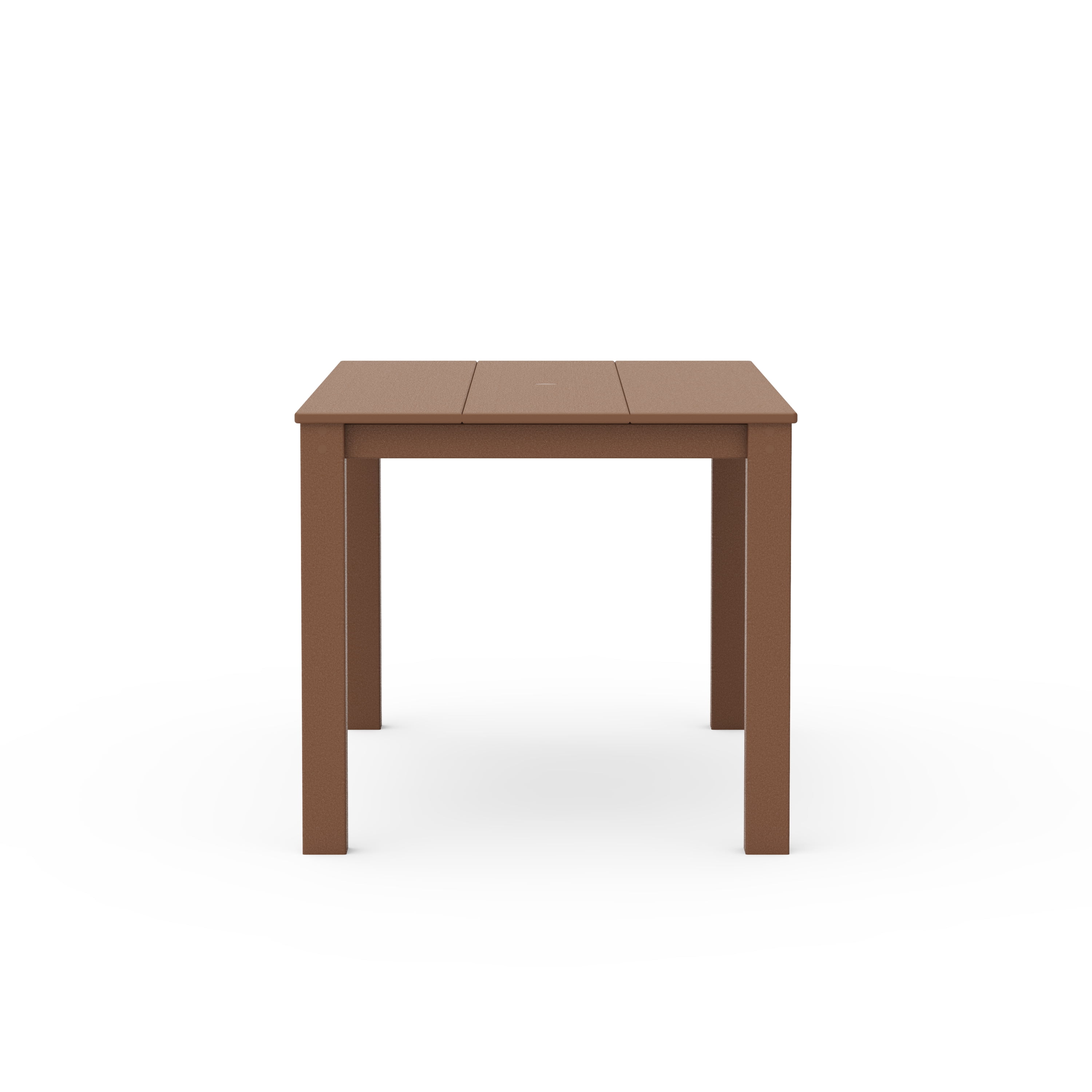 Better Homes & Gardens by POLYWOOD Southlake 34 in x 64 in Outdoor Dining Table, Teak