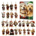 thumbnail image 4 of Pet Advent Calendar under $5! Cagogo 2025 Christmas Pet Advent Calendar, Dog Treat Countdown Calendar, Xmas Tree Hanging Ornament, Holiday Pet Gift, Acrylic Christmas Decoration for Dog Lovers, 4 of 9