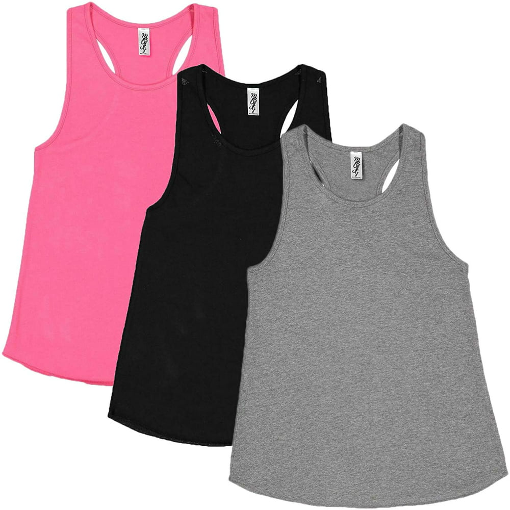 Marky G Apparel - Marky G Apparel Girls' Relaxed Racerback Tank Top ...