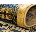 thumbnail image 3 of Unique Loom Sequoia District Rug Beige/Blue 9' x 12' 2" Rectangle Geometric Southwestern Perfect For Living Room Bed Room Dining Room Office, 3 of 7