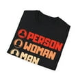 thumbnail image 4 of Funny Person Woman Man Camera TV Novelty Graphic Unisex Softstyle T-Shirt, 4 of 4