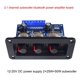 thumbnail image 3 of Placa amplificadora de Audio Bluetooth 5.0 2.1 canales 2X25W + 50W Subwoofer Clase D Kit de placa amplificadora con CC hembra + Cable AUX, 3 of 5