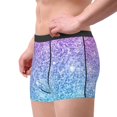 thumbnail image 4 of Kll Multicolor Glitter Men'S Cotton Boxer Briefs Underwear-Xx-Large, 4 of 9