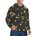 thumbnail image 2 of Haiem Bumblebee Patterned Men's Hoodie with Kangaroo Pocket - Ideal Pullover Sweatshirt for Daily Wear, Travel, and Home-X-Large, 2 of 7