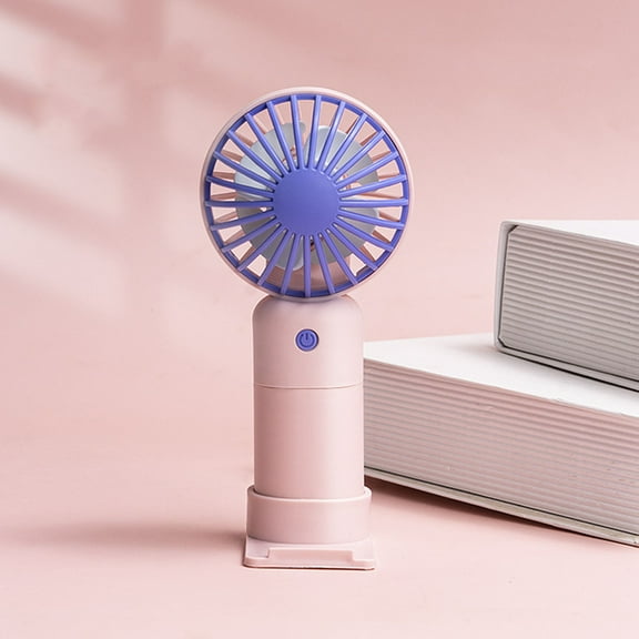 maxiaoxia Mini Silent Portable Outdoor Small Fan, Desktop USB Charging Gift, Small Fan Suitable For Outdoor Use In Classroom, Small Gift Suitable For And Family Portable Air Cooler for Bedroom