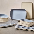 thumbnail image 3 of Caraway Nonstick Ceramic Bakeware Set (5 Pieces) - Baking Sheets, Assorted Baking Pans & Storage - Aluminized Steel Body - Cream, 3 of 9