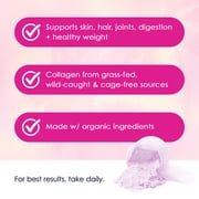 SkinnyFit Super Youth Collagen with Probiotics & Hyaluronic Acid for Anti-Aging & Gut Health, Tropical Punch Flavor, 14 Servings