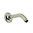 thumbnail image 4 of Rohl 6 9/16" Length 1/2"M X 1/2"M Npt Wall Mounted Shower Arm Outlet In Polished Nickel With Traditional Style Ros0012 Adjustable Sliding Escutcheon, 4 of 7