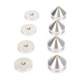thumbnail image 3 of Speaker Spike Pads, 4PCS High Density  Isolation Feet Pads Easy Installation Shock Absorption  For Subwoofer For Recorder Black,Silver,Rose Gold, 3 of 8