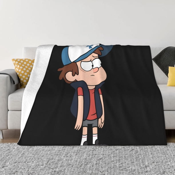 Manta de felpa ligera y mullida de Gravity Falls, mantas y mantas suaves y acogedoras para sofá, cama, sillón, silla, para todas las estaciones, manta de microfibra ultra suave