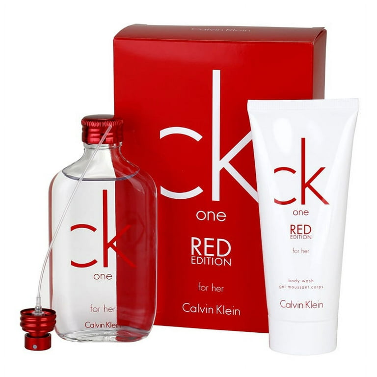 CK ONE RED FOR WOMEN BY CALVIN KLEIN - EAU DE TOILETTE SPRAY, 3.4 OZ