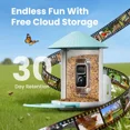 thumbnail image 4 of Birdfy Smart Bird Feeder with Camera for Bird Feeding and Watching - 1.5 lb Capacity, Blue, 4 of 9