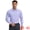 Light Purple, variant on DARING DIVA Men's Plaid Long Sleeved Button Down Houndstooth Dress Shirts M Light Blue