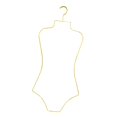 thumbnail image 2 of simhoa Body Shape Display Hangers Hanging for Swimsuits Scarves Aureate, 2 of 8