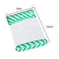 thumbnail image 1 of Floating Row Inflatable Mattress Swimming Pool Beach Floating Sleeping Bed Lounges Chair Swimming Pool Accessories striped green, 1 of 6