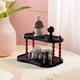 thumbnail image 4 of Organizador de estantes multicapa para crema | Estante de escritorio para tazas, cosméticos, maquillaje y libros | Plástico duradero con marco de metal | Soporte elegante y compacto para sala de e, 4 of 5