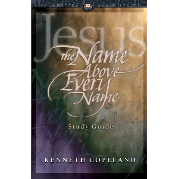 Pre-Owned Jesus The Name Above Every Name Study Guide, 9781575626918, 1575626918, Paperback,