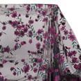 thumbnail image 2 of Zelouf Lorianne Floral Embroidery On Mesh  , Sewing, DIY, Crafts Fabric by the Yard, Azalea, 3 Yard, 2 of 5