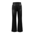 thumbnail image 7 of Women's High Waisted Bell Bottom Jeans Flare Stretchy Jeans Crossover Waist Flare Leggings Pants With Pockets, 7 of 7