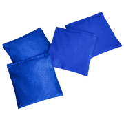 Double-Sided Beanbags, 4-Pack, Blue, for Ages 3 and up, by MinnARK