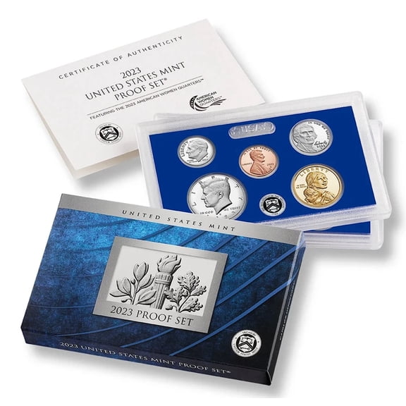 2023 Proof Set - U.S. Mint 10-Coin Clad Set - Collectible OGP Set