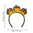 thumbnail image 3 of Halloween Decoration Indoor Outdoor Clearance Under $5.00! Thanksgiving Fall Decorations for Home, Whimsical Halloween Headband, 3 of 6