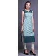 thumbnail image 3 of Bimba Kurti Droite Imprimée pour Femmes Sans Manches Tenue d'Été Kurta Tunique X-Small, 3 of 5