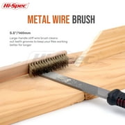 Hi-Spec 17-Piece Precision Needle File Tool Set, Half-Round, Flat, Round & Triangle for Metal, Wood Crafting
