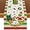White, variant on 13×72'' Christmas Table Runner, Christmas Tablecloth Winter Xmas Decorations & Supplies for Home Kitchen Table(White)
