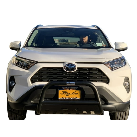 VGUBG-1073-1342BK 2.5 inch Black Bull Bar with Skid Plate