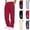 Red, variant on Sriper Men's High Waisted Cargo Joggers Athletic Workout Pants with Elastic Bottom,Fall Running Sweatpants,Winter Lounge Yoga Pants,Pantalones para Gym 2024 Beige 3X
