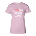 thumbnail image 2 of Go All Out Breaking News I Don't Care Funny Sarcastic Humor T-Shirt Mens/Women/Youth, 2 of 4