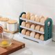 thumbnail image 3 of Nuevo Caja de almacenamiento de huevos para refrigerador, soporte giratorio para huevos, organizador de huevos, 3 of 5