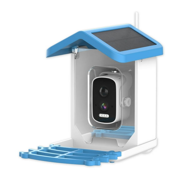 EGNMCR Webcam Bird Feeder With Camera Outdoor Smart Bird Camera Automatic Bird Camera HD Screen Intelligent bird feeder
