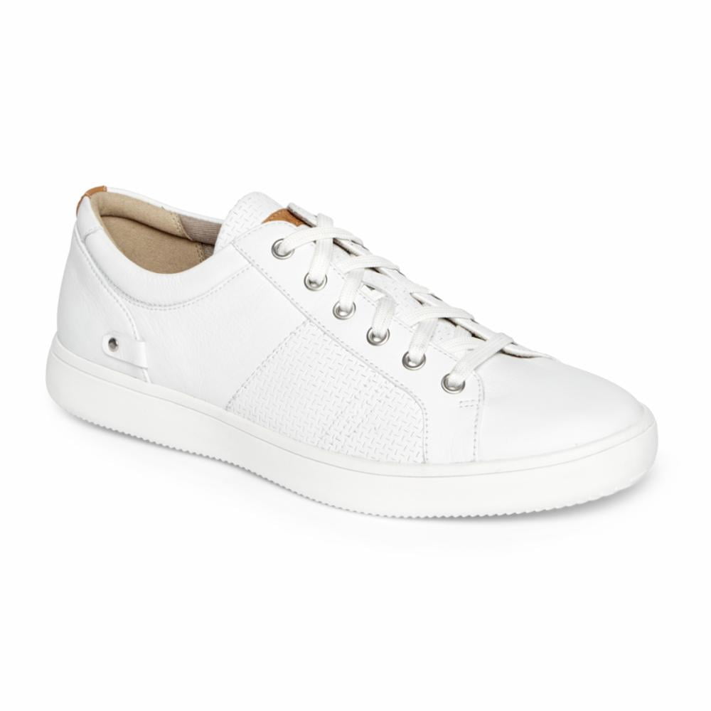 white rockport shoes