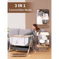 thumbnail image 3 of Mesita de cama para bebés Bassinet Jestonten, 3 en 1, con accesorios, 3 of 8