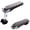 Dark Grey, variant on Tooenjoy Folding Car Door Step Vehicle Pedal Ladder for Roof Access, Universal Fit, Aluminum, Weight Capacity 400 LBS