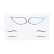 thumbnail image 2 of Pegatinas de delineador de ojos de colores de moda Herramienta de maquillaje D Colcomx Delineador de ojos: pegatinas, 2 of 8