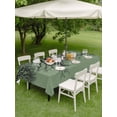thumbnail image 4 of Outdoor Tablecloth with Umbrella Hole for Patio/Picnic/Party/Camping, Green Black Branches Waterproof Table Cloth Rectangle Table Cover Washable, Botanical Dead Tree Birds (60"x 102"), 4 of 8