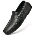 thumbnail image 3 of Men's Casual Loafers Moccasin Slip on Flats Boat Casual Dress Driving Shoes, 3 of 7