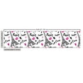 thumbnail image 2 of Ambesonne Paris Fabric by the Yard Upholstery, Pink Kiss Eiffel Love, 10 Yards, White Black Pink, 2 of 4