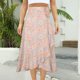 thumbnail image 5 of Falda Casual Falda Midi Irregular Falda Maxi Asimétrica para Mujer (Beige L) FLhrweasw Para estrenar, 5 of 8