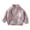 Purple, variant on Toddler Boy Girl Fall Warm Jacket Kids Cute Cartoon Print Long Sleeve Zipper Outwear Coral Fleece Cardigan Coat