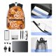 thumbnail image 4 of Easygdp Hippie Ditsy Floral Mochila Casual para Portátil, Mochila para Escuela, Viajes, Negocios, 4 of 6